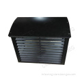 Outdoor Air Conditioner Cover - Metal Louvered AC Shutter Design